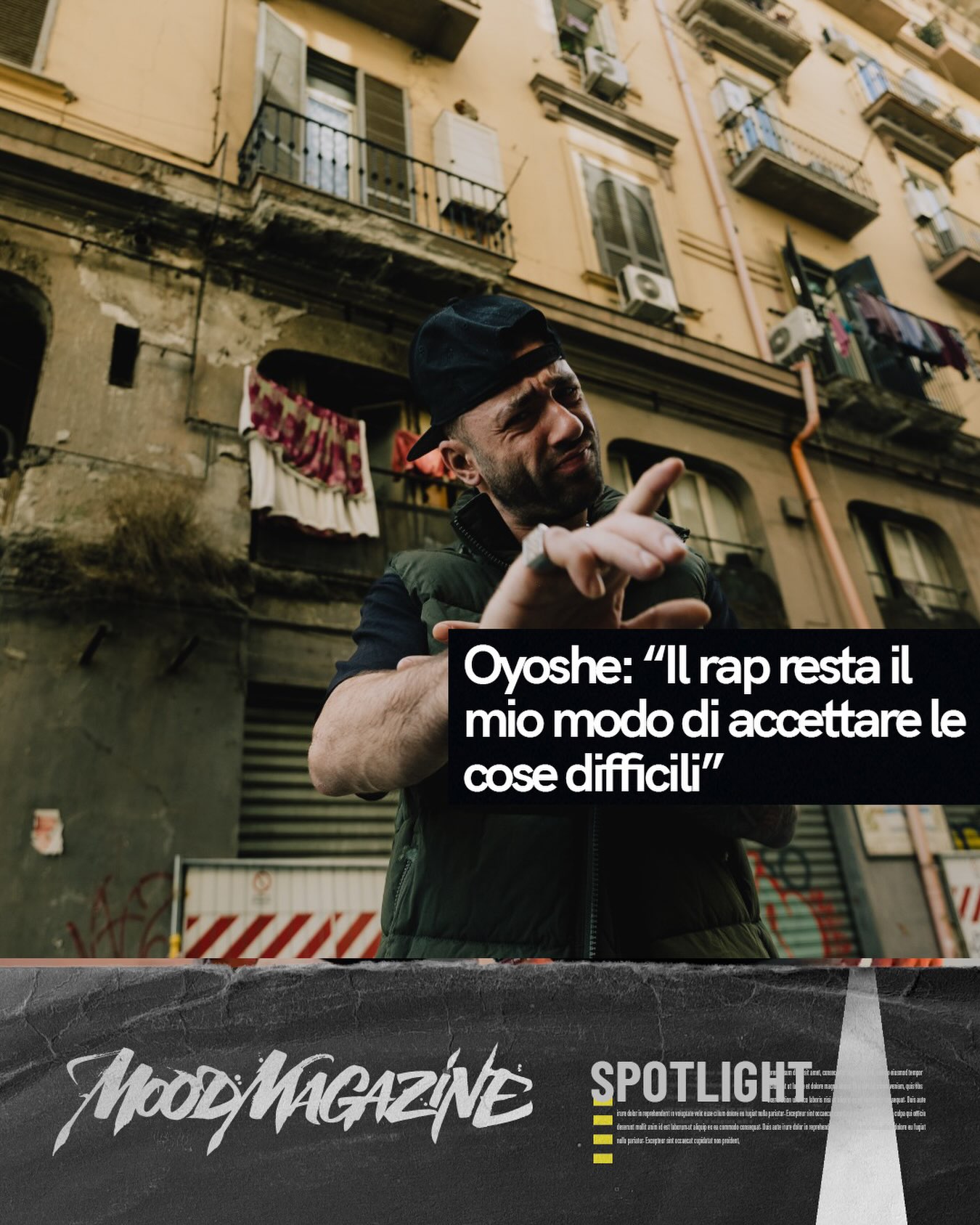 Dietro Millenial non c’è soltanto un disco, ma un percorso umano. Nel nuovo progetto, Oyoshe raccoglie esperienze personali, relazioni, perdite, cambiamenti e riflessioni maturate negli ultimi anni, trasformandole in musica. Il rap diventa così uno strumento per elaborare ciò che accade, dare un nome alle proprie emozioni e trovare connessioni con chi vive le stesse domande. Tra influenze internazionali, cultura hip hop, impegno sociale e ricerca artistica, Millenial si presenta come il lavoro più completo e consapevole della carriera del rapper napoletano. Ne abbiamo parlato con lui partendo dalla musica per arrivare a temi più ampi come identità, crescita personale, autenticità e bisogno di lasciare qualcosa che resista al tempo. Leggi l’intervista sul sito.