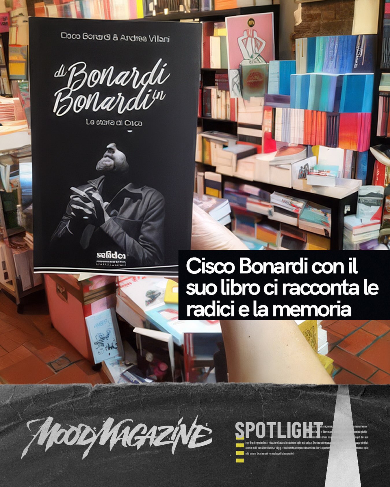 Per oltre trent’anniCisco Bonardiha trasformato la musica in uno strumento di racconto, identità e appartenenza. Con gli RHPositivo ha attraversato diverse stagioni dell’hip hop italiano mantenendo sempre uno sguardo profondamente umano sulle persone, sui territori e sulle storie che meritano di essere ascoltate. Oggi quel percorso trova una nuova forma narrativa inDi Bonardi in Bonardi – La storia di Cisco, il libro scritto insieme ad Andrea Villani e pubblicato daMassimo Soncini Editore nella collana Selides. Un’opera cheva oltre il racconto autobiograficoper diventare una riflessione sulle radici familiari, sul rapporto tra padri e figli, sulle fragilità e sulle esperienze che contribuiscono a costruire un’identità. In questa intervista Cisco ripercorre la nascita del libro, il confronto con la scrittura e il significato di un viaggio che parte dalla sua storia personale per parlare, in fondo, anche di quella di molti altri.